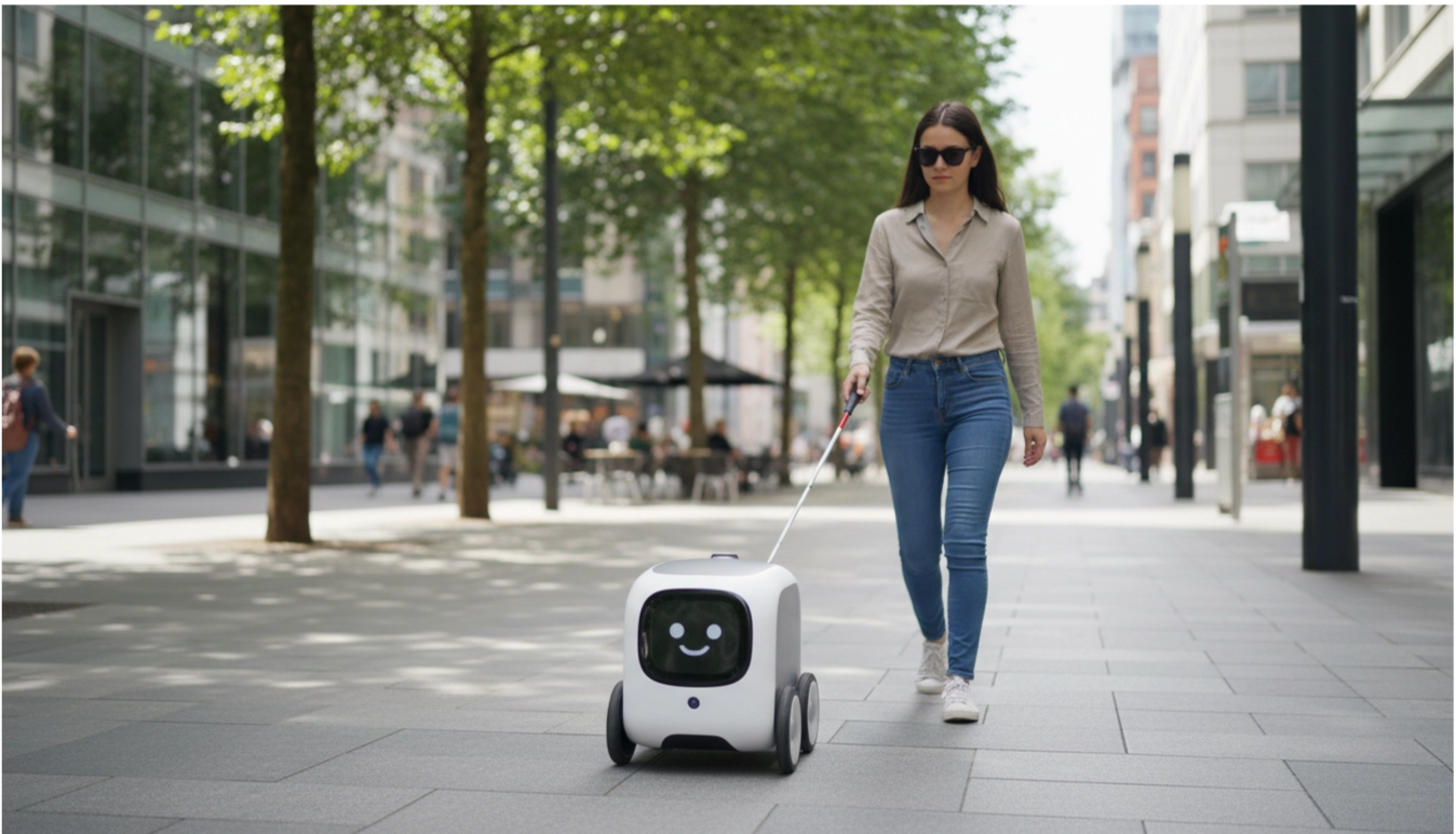 LunaGuide PathPal Rover - AI Navigation Assistant